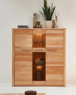 Highboardvitrine NATHANIAL
