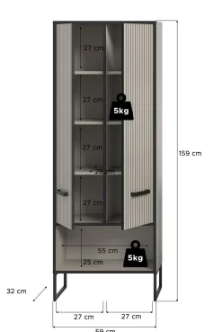 Hochschrank BAGNO
