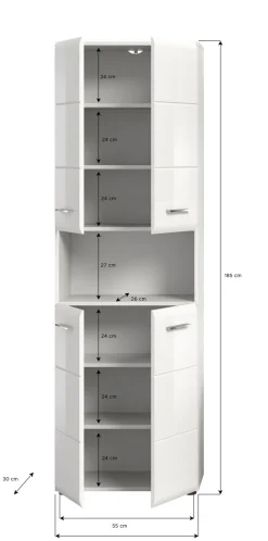 Hochschrank BONGA