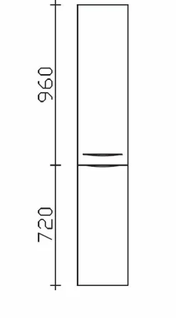Hochschrank SOLITAIRE 6025
