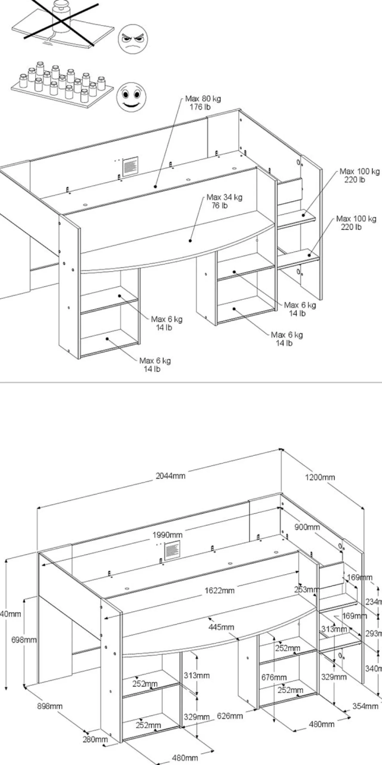 Jugendzimmer 3-teilig PIROUETTE 15