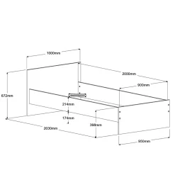 Jugendzimmer 6-teilig PIROUETTE 23