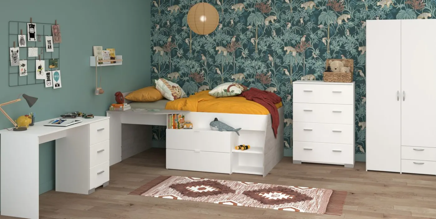Kinderzimmer 4-teilig MILKY 11
