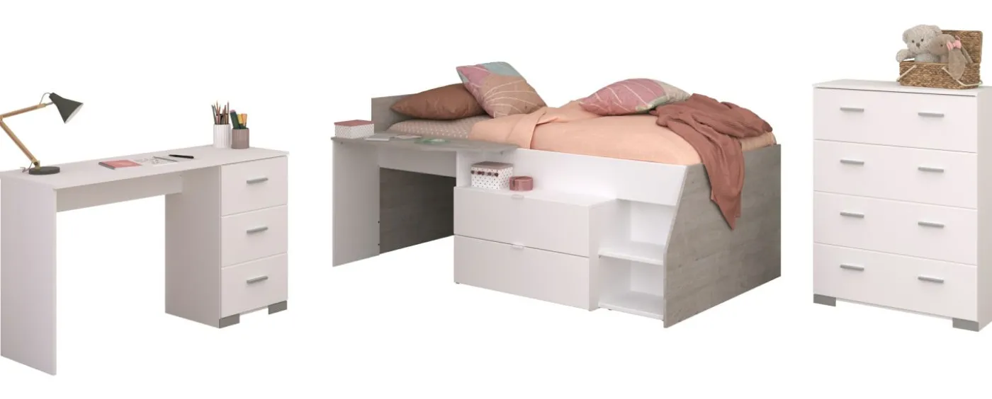 Kinderzimmer 3-teilig MILKY 15