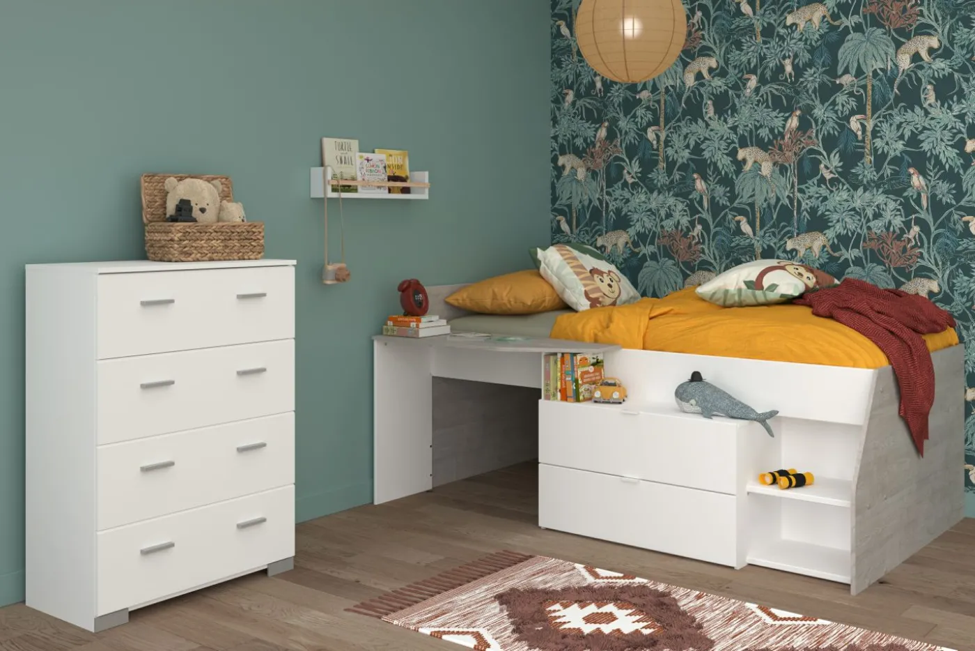 Kinderzimmer 2-teilig MILKY 16