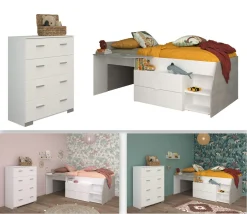 Kinderzimmer 2-teilig MILKY 16
