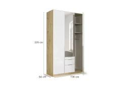 Kleiderschrank ALABAMA