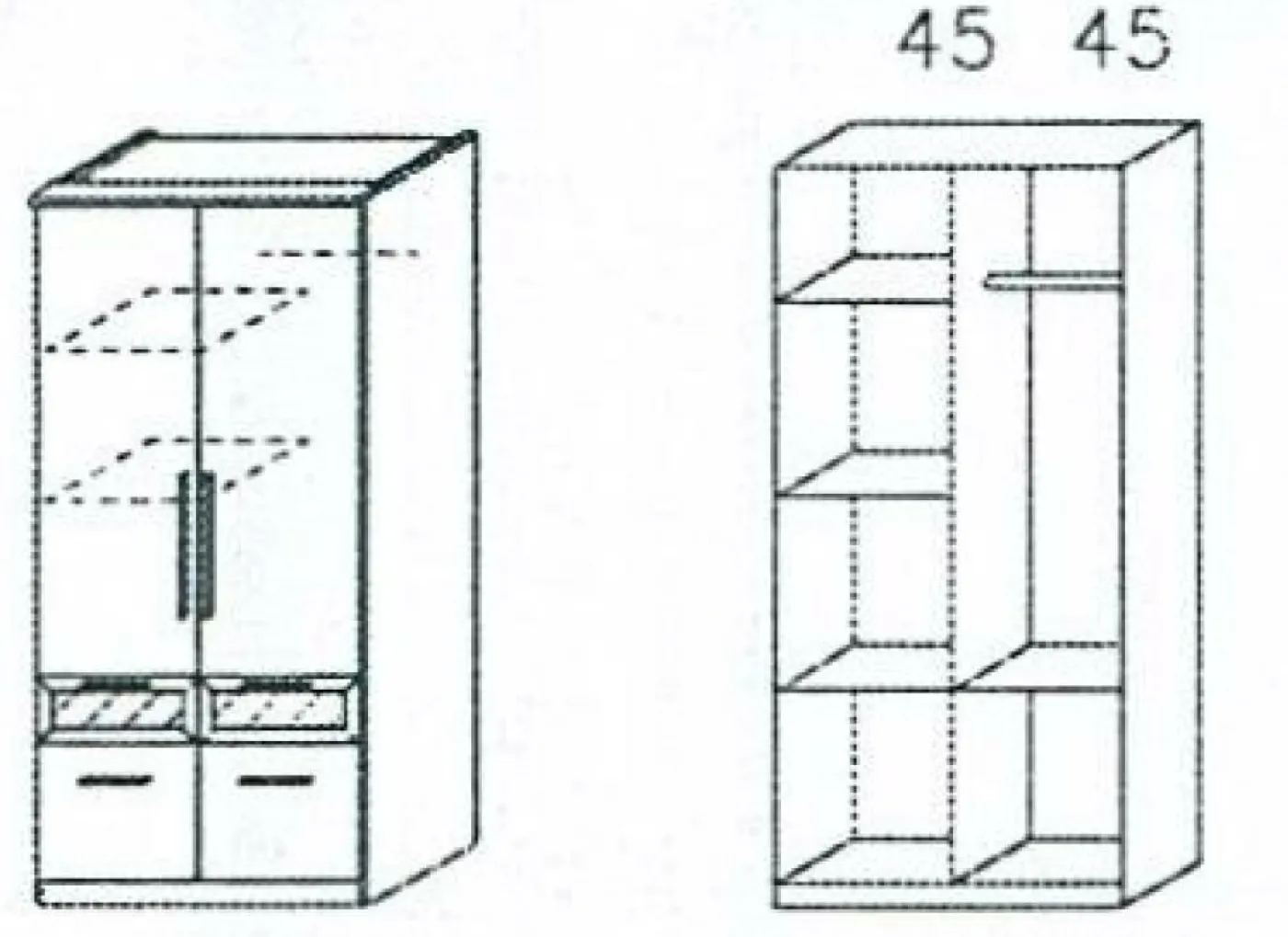 Kleiderschrank BOCHUM