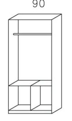 Kleiderschrank CELLE