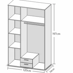Kleiderschrank CHICAGO