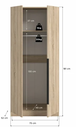 Kleiderschrank KOPENHAGEN