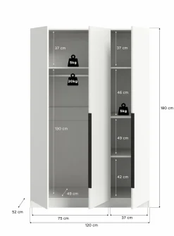 Kleiderschrank KOPENHAGEN