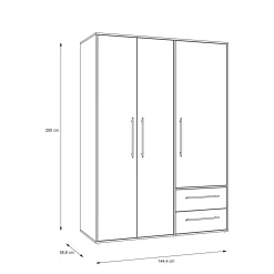 Kleiderschrank MOKKARIS