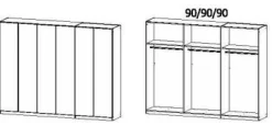 Kleiderschrank MONOSTAR