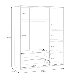 Kleiderschrank PALDISKI