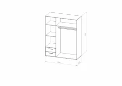 Kleiderschrank VALENCIA