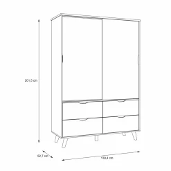 Kleiderschrank VANKKA