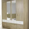 Kombi-Drehtüren-Kleiderschrank BREMEN