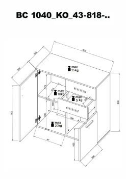 Kommode BC 1040