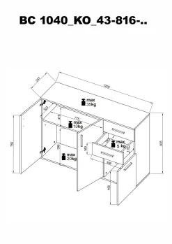 Kommode BC 1040