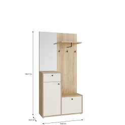 Kompaktgarderobe KENDRAY