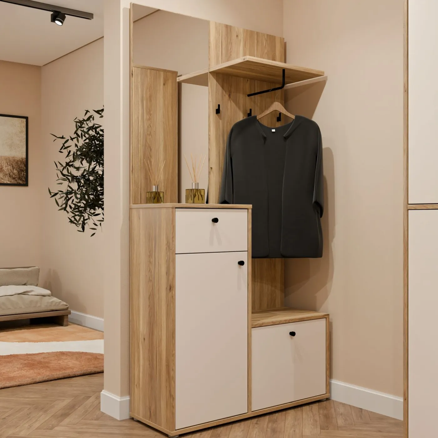 Kompaktgarderobe KENDRAY