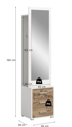 Kompaktgarderobe POLO
