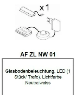 LED-Glasbodenbeleuchtung AF ZL NW 01