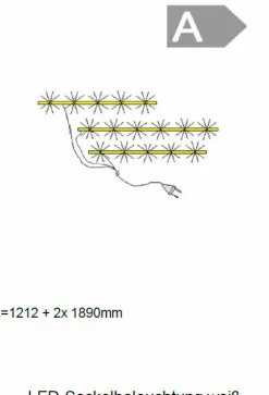 LED-Sockelbeleuchtung RONDINO