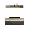 Lowboard mit Wandboard DUBLIN