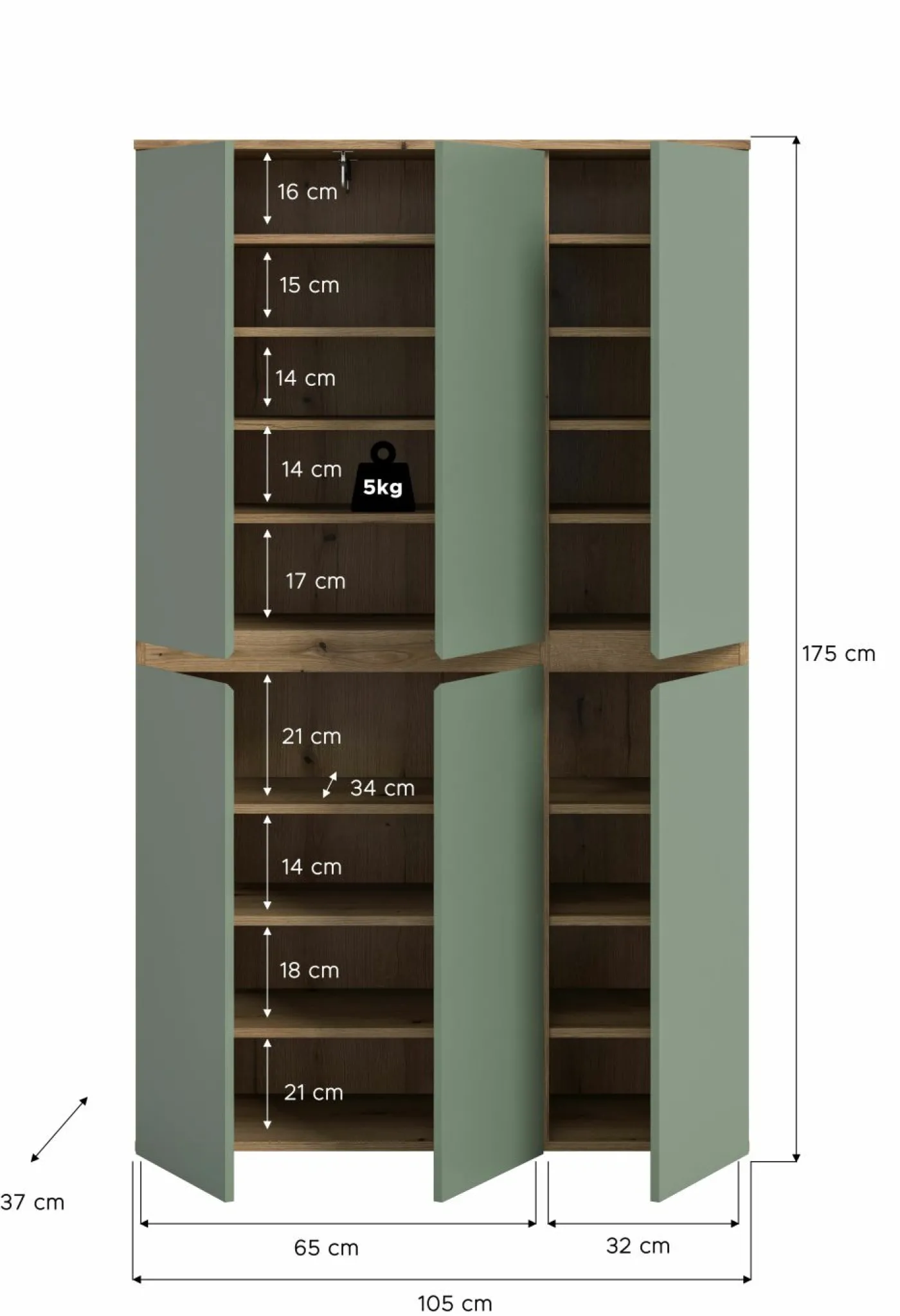 Mehrzweckschrank SCARPA