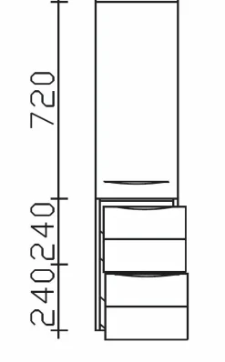 Midischrank SOLITAIRE 6025