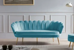Muschelsofa 3-Sitzer BANDUNG