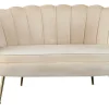 Muschelsofa 2-Sitzer BANDUNG