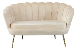 Muschelsofa 2-Sitzer BANDUNG