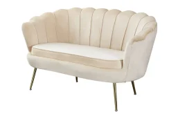 Muschelsofa 2-Sitzer BANDUNG