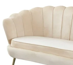 Muschelsofa 2-Sitzer BANDUNG