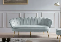 Muschelsofa 3-Sitzer BANDUNG