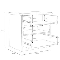 Nachtkommode GLORIA