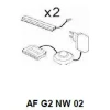 Rückwandbeleuchtungen 2er-Set RAVENNA AF G2 NW 02