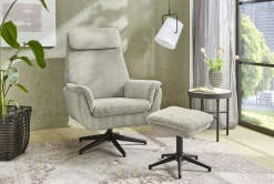 Relaxsessel mit Hocker HAMAR