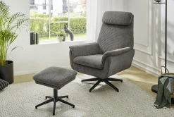 Relaxsessel mit Hocker HAMAR