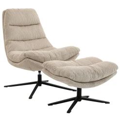 Relaxsessel mit Hocker PORTO