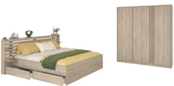 Schlafzimmer 2-teilig MIAMI 24