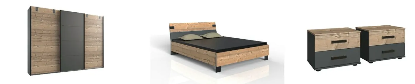 Schlafzimmer 4-teilig MALMÖ