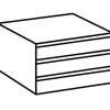 Schubkasteneinsatz 881