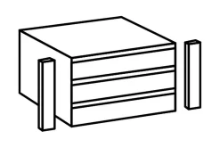 Schubkasteneinsatz 894