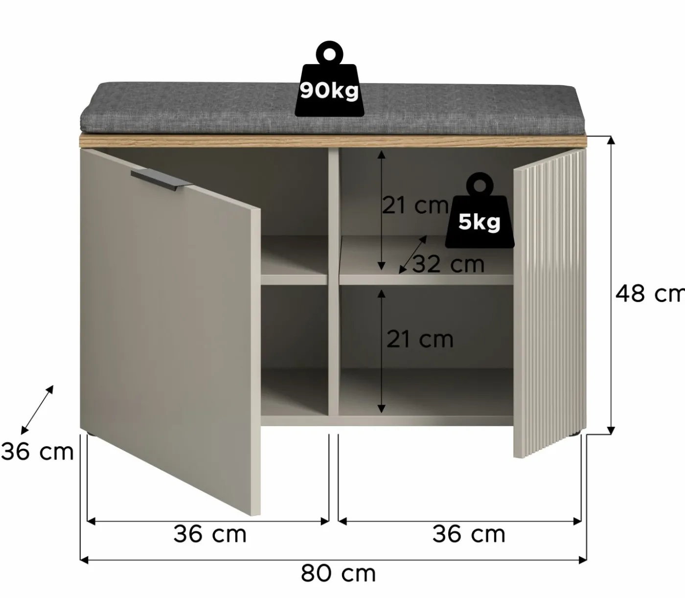 Schuhbank SLIDE