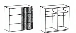 Schwebetürenschrank ANDORRA