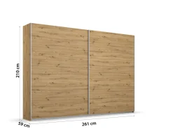 Schwebetürenschrank AURELIO